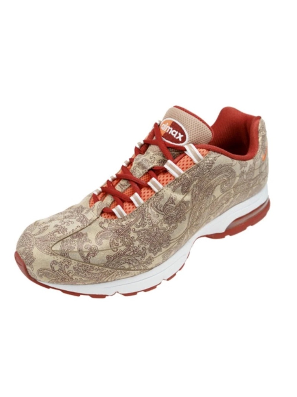 Nike Womens Air Max 95 Zen Dancing gym Machine Sneaker Shoes Gold Paisley 7